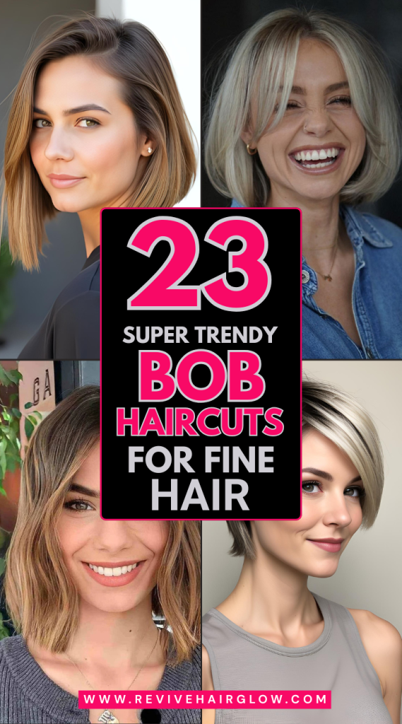 bob haircuts for fine hair