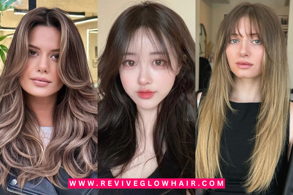 Long Hair with Bangs